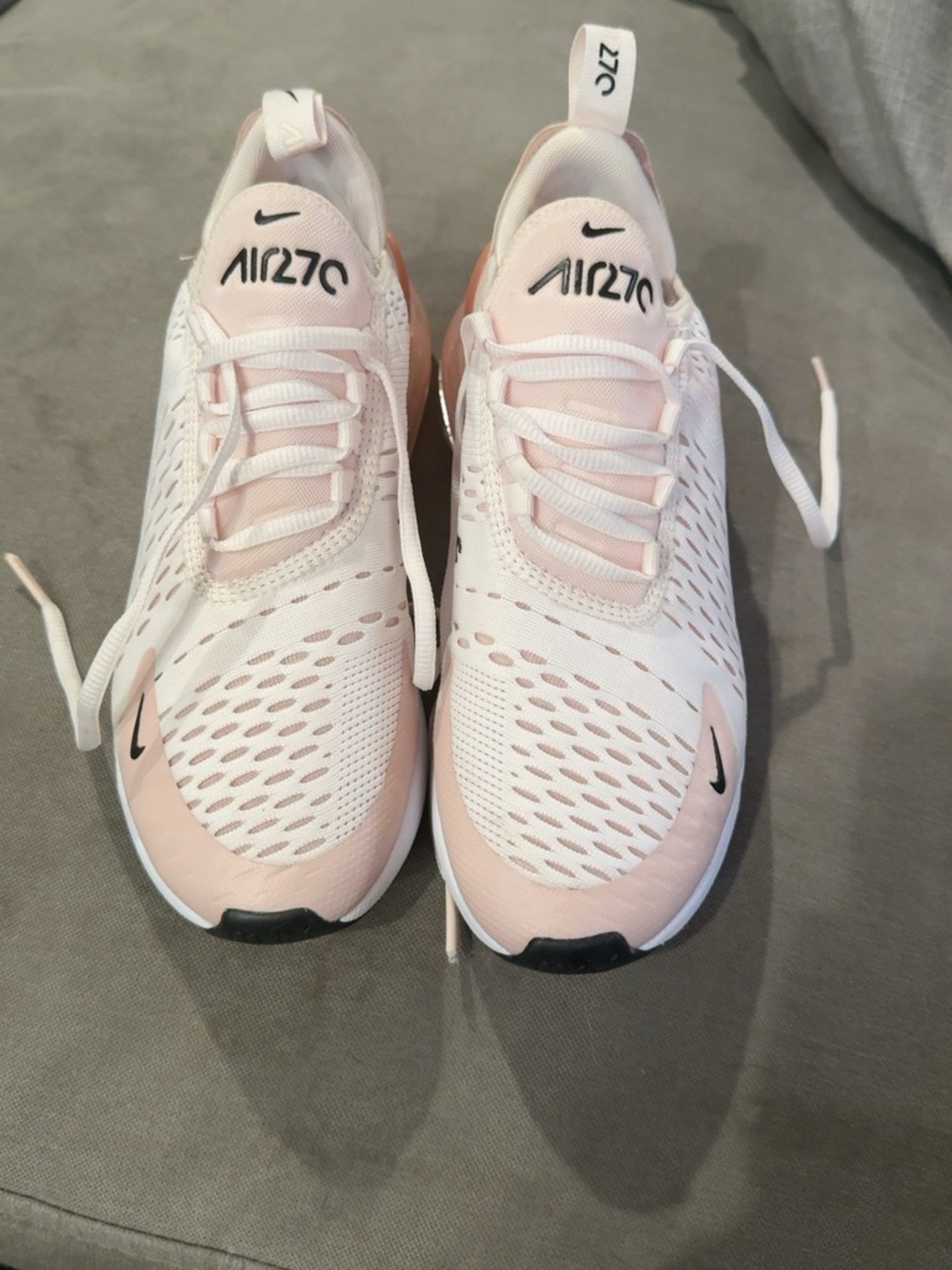Nike Women’s Sneakers in Pale Pink and White